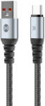 Forever Cablu Date si Incarcare USB-A - USB-C Forever Braix, 18W, 1m, Negru
