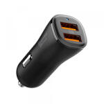 Spigen Incarcator Auto Spigen EV302 Essential, 30W, 3A, 2 x USB-A, Negru ACP08700