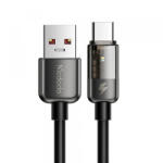 Mcdodo Cablu Date si Incarcare USB-A - USB-C McDodo CA-3150 Auto Power Off, 100W, 1.2m, Negru - koubsolutions