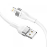 Lito Cablu Date si Incarcare USB-A - Lightning Lito LD02L, 18W, 1.2m, Alb