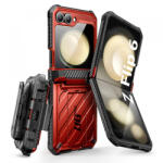 SUPCASE Husa pentru Samsung Galaxy Z Flip7 FE F761 / Z Flip6 F741, Supcase, Unicorn Beetle Pro, Rosie