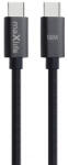 Maxlife Cablu Date si Incarcare USB-C - USB-C MaXlife MXUC-12, 100W, 1m, Negru - koubsolutions