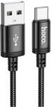 hoco. Cablu Date si Incarcare USB-A - USB-C HOCO X89, 18W, 2m, Negru - koubsolutions