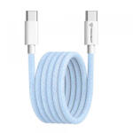 Techsuit Cablu Date si Incarcare USB-C - USB-C Techsuit PCB114D, 60W, 1m, Albastru - koubsolutions