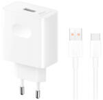 Honor Incarcator Retea Cu Cablu USB-C Honor, 80W, 1 x USB-A, Alb - koubsolutions