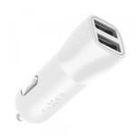 FIXED Incarcator Auto Fixed, 15.5W, 3A, 2 x USB-A, Alb