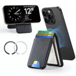 ESR Portofel Magsafe, ESR, Classic Carbon, Negru - koubsolutions
