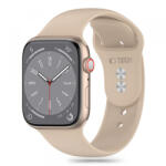 Tech-Protect Curea Tech-Protect Silicone pentru Apple Watch 41mm / 40mm / 38mm Series, Bej - koubsolutions