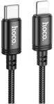 hoco. Cablu Date si Incarcare USB-C - Lightning HOCO X89, 27W, 2m, Negru