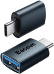 Baseus Adaptor OTG USB-C - USB-A Baseus Ingenuity, Albastru ZJJQ000003