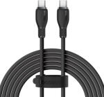 Baseus Cablu Date si Incarcare USB-C - USB-C Baseus Pudding, 100W, 1.2m, Negru P10355702111-00