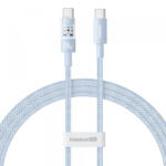 Baseus Cablu Date si Incarcare USB-C - USB-C Baseus Gem, 100W, 1m, Bleu P10373000311-00