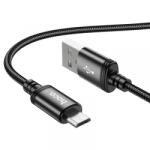 hoco. Cablu Date si Incarcare USB-A - microUSB HOCO X89, 18W, 1m, Negru - koubsolutions