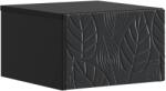 vidaXL Masa laterala montata pe perete Negru 34, 5 x 33 x 20 cm GartenMobel Dekor (898767)