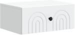 vidaXL Dulap de noapte suspendat Alb 49 x 34, 5 x 20 cm Lemn prelucrat GartenMobel Dekor (898105)