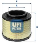 UFI Filtru aer UFI 27.691. 00 (27.691.00)