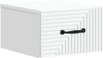 vidaXL Dulap de noapte suspendat Alb 34, 5 x 33 x 20 cm Lemn prelucrat GartenMobel Dekor (898595)