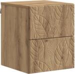 vidaXL Dulap de noapte suspendat Stejar Artizanal 34, 5 x 33 x 40 cm GartenMobel Dekor (898823)