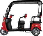 Blade Triciclu electric Blade CAB X3 1200W cu acoperis, 2 locuri, rosu-negru (BLD312C3SRN)