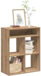 vidaXL Biblioteca, stejar artizanal, 66x31x80 cm, lemn prelucrat GartenMobel Dekor (860300) Biblioteca