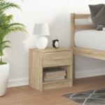 vidaXL Noptiera cu sertar, stejar Sonoma, 39x28x41 cm GartenMobel Dekor (858753)