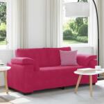 vidaXL Canapea extensibila, culoare rosu-vin, 180x77x82 cm, catifea GartenMobel Dekor (4105271) Canapea