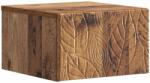 vidaXL Masa laterala montata pe perete Lemn vechi 34, 5 x 33 x 20 cm GartenMobel Dekor (898781)