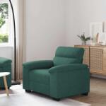 vidaXL Canapea fotoliu verde închis 100x81x84 cm, material textil GartenMobel Dekor (4105292) Canapea