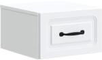 vidaXL Dulap de noapte suspendat Alb 34, 5 x 33 x 20 cm Lemn prelucrat GartenMobel Dekor (899275)