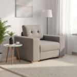 vidaXL Canapea fotoliu gri taupe 100x78x80 cm, material textil GartenMobel Dekor (4105064) Canapea