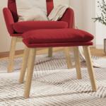 vidaXL Taburet, rosu vin, 45x29, 5x35 cm, catifea GartenMobel Dekor (341440)