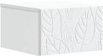 vidaXL Dulap de noapte suspendat Alb 49 x 34, 5 x 20 cm Lemn prelucrat GartenMobel Dekor (898785)
