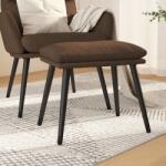 vidaXL Taburet, maro, 45x29, 5x35 cm, material textil GartenMobel Dekor (341496)