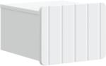 vidaXL Dulap de noapte suspendat Alb 33 x 34, 5 x 24 cm Lemn prelucrat GartenMobel Dekor (898255)