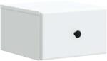 vidaXL Dulap de noapte suspendat Alb 34, 5 x 33 x 20 cm Lemn prelucrat GartenMobel Dekor (899105)