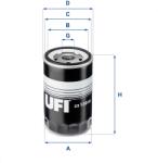 UFI Filtru ulei UFI 23.130. 00 (23.130.00)