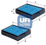 UFI Filtru, aer habitaclu UFI ARGENTIUM 34.130. 00 (34.130.00)
