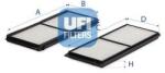 UFI Filtru, aer habitaclu UFI 53.219. 00 (53.219.00)
