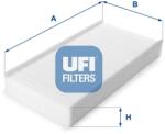 UFI Filtru, aer habitaclu UFI 53.227. 00 (53.227.00)