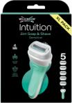 Wilkinson Sword Női borotva Intuition 2v1 Sensitive Care + 5 fej