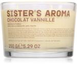Sister's Aroma Chocolat Vannille ароматна свещ 150 гр