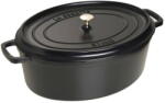 ZWILLING Oala cu Capac Zwilling Cuptor Oval 41cm 12L Negru (40509-509-0)