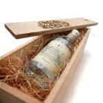 Garden Shed Pachet Cadou Cutie de Lemn Personlizata Gin Garden Shed, 45%, 0.7L