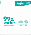 Pampers Water nedves törlőkendő 18x60 - 1080 db