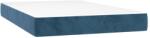 vidaXL sötétkék bársony zsebrugós ágymatrac 120x210x20 cm 20.5 kg (4016580VidaXL)