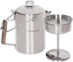 KingCamp 9 Cup stainless steel coffee pot