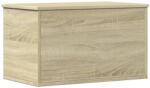 vidaXL sonoma tölgy színű szerelt fa tárolóláda 60 x 35 x 35 cm 10.9 kg (840676)