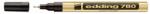 edding "780" 0, 8mm-es lakkmarker, arany