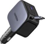 UGREEN Incarcator auto rapid cu cablu retractabil UGREEN 145W Fast Car Charger EC604 USB-C/A (ug-55910b) - cel