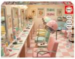 Educa Puzzle Educa de 1000 piese - Salon retro de înfrumusețare (EDU20562) Puzzle